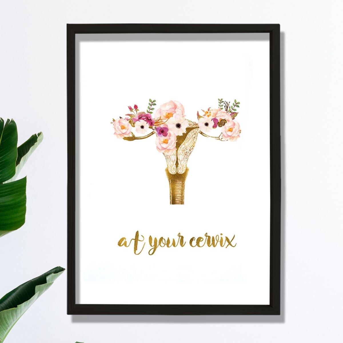 Serviks Sanatı, Doula Hediyesi, Jinekolog Hediyesi, Ebe Ofis Dekoru