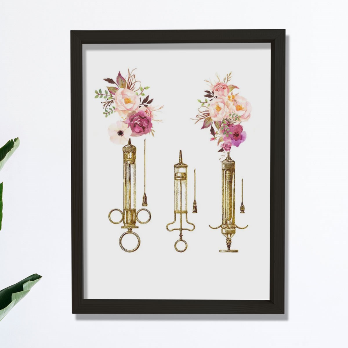 Şırınga Sanatı, Tıbbi Sanatsal Baskı, Eczane Dekoru