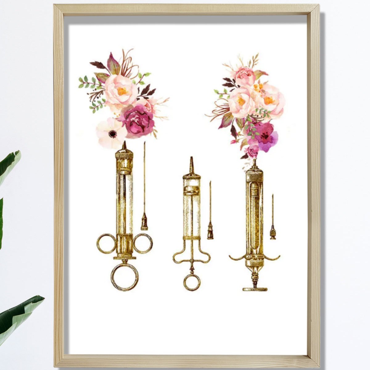 Şırınga Sanatı, Tıbbi Sanatsal Baskı, Eczane Dekoru