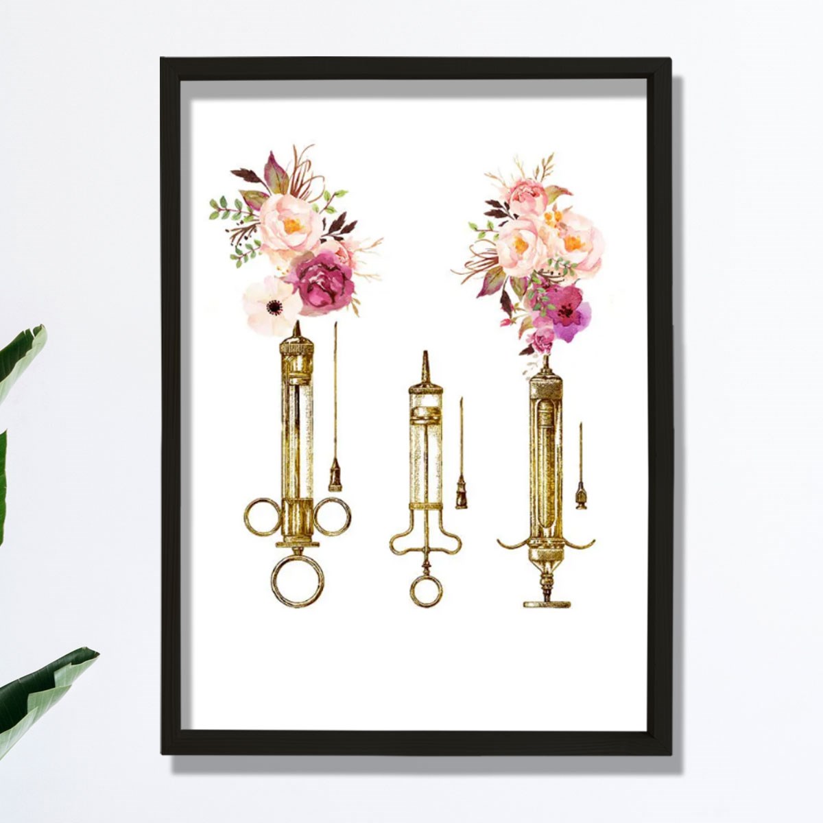 Şırınga Sanatı, Tıbbi Sanatsal Baskı, Eczane Dekoru