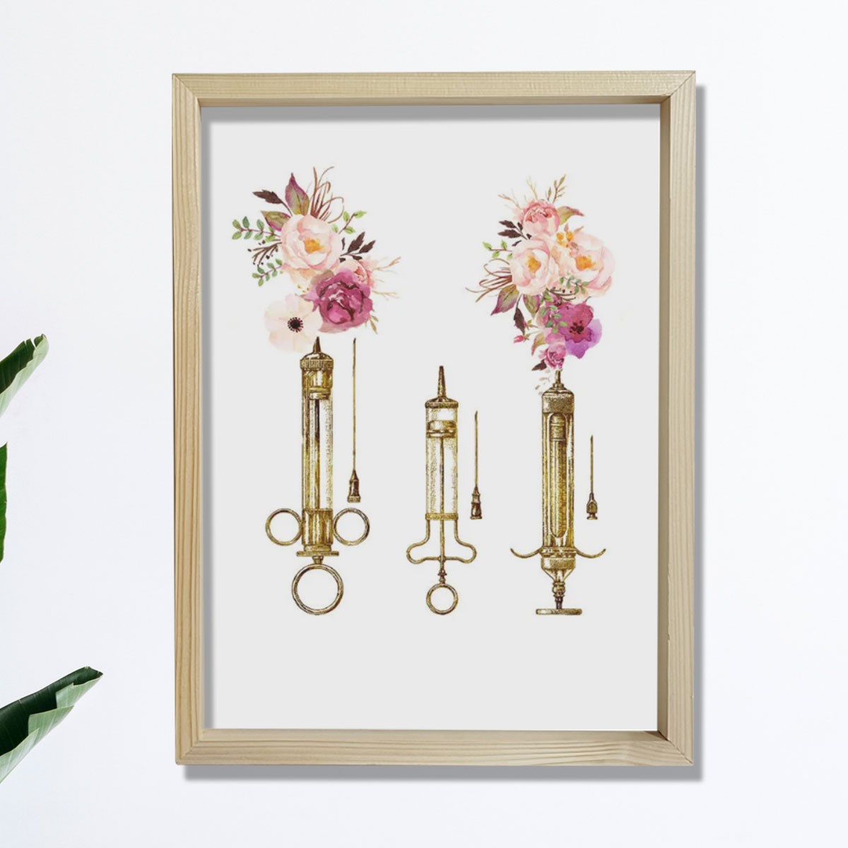 Şırınga Sanatı, Tıbbi Sanatsal Baskı, Eczane Dekoru