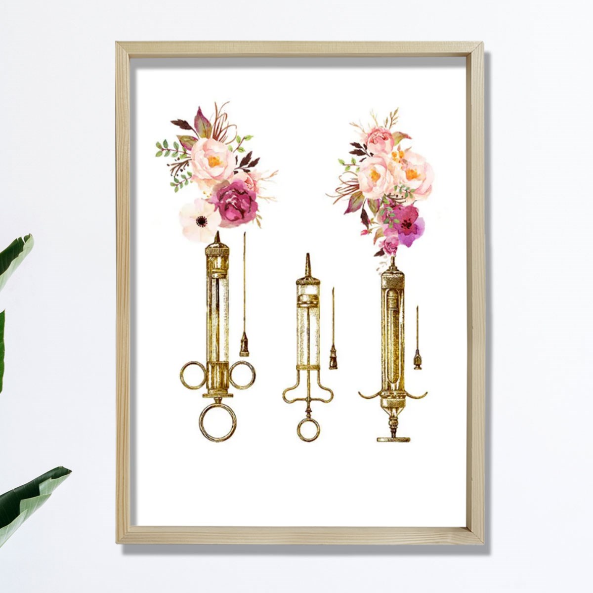 Şırınga Sanatı, Tıbbi Sanatsal Baskı, Eczane Dekoru