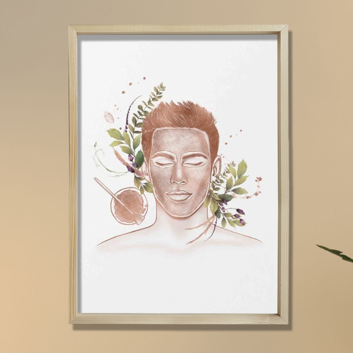 Spa Prosedürü, Yüz Bakımı, Güzellik Sanatı, Plastik ve Estetik Cerrahı, Doktor Odası Duvar Tablosu