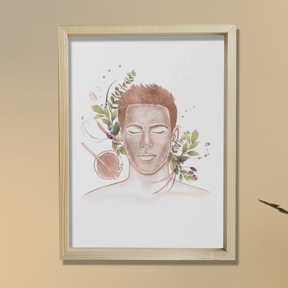 Spa Prosedürü, Yüz Bakımı, Güzellik Sanatı, Plastik ve Estetik Cerrahı, Doktor Odası Duvar Tablosu