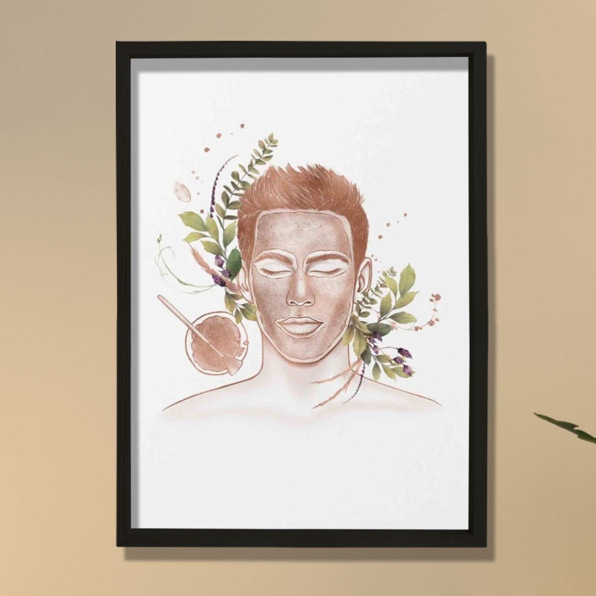 Spa Prosedürü, Yüz Bakımı, Güzellik Sanatı, Plastik ve Estetik Cerrahı, Doktor Odası Duvar Tablosu