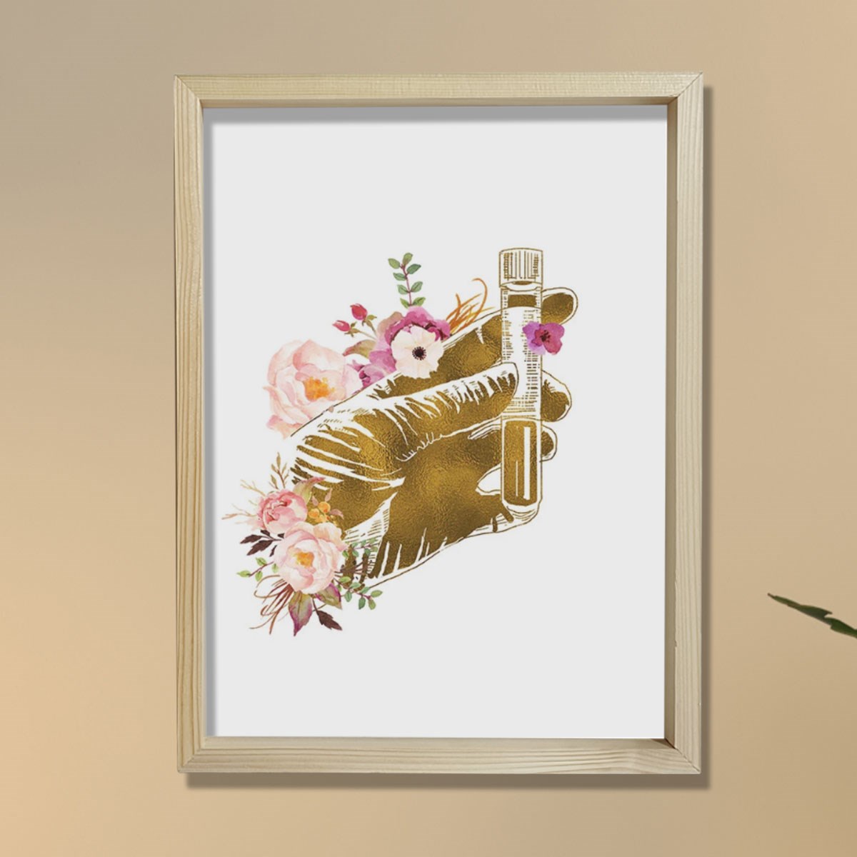 Test Tüpü Baskısı, Flebotomist Hediyesi, Med Tech Hediyesi