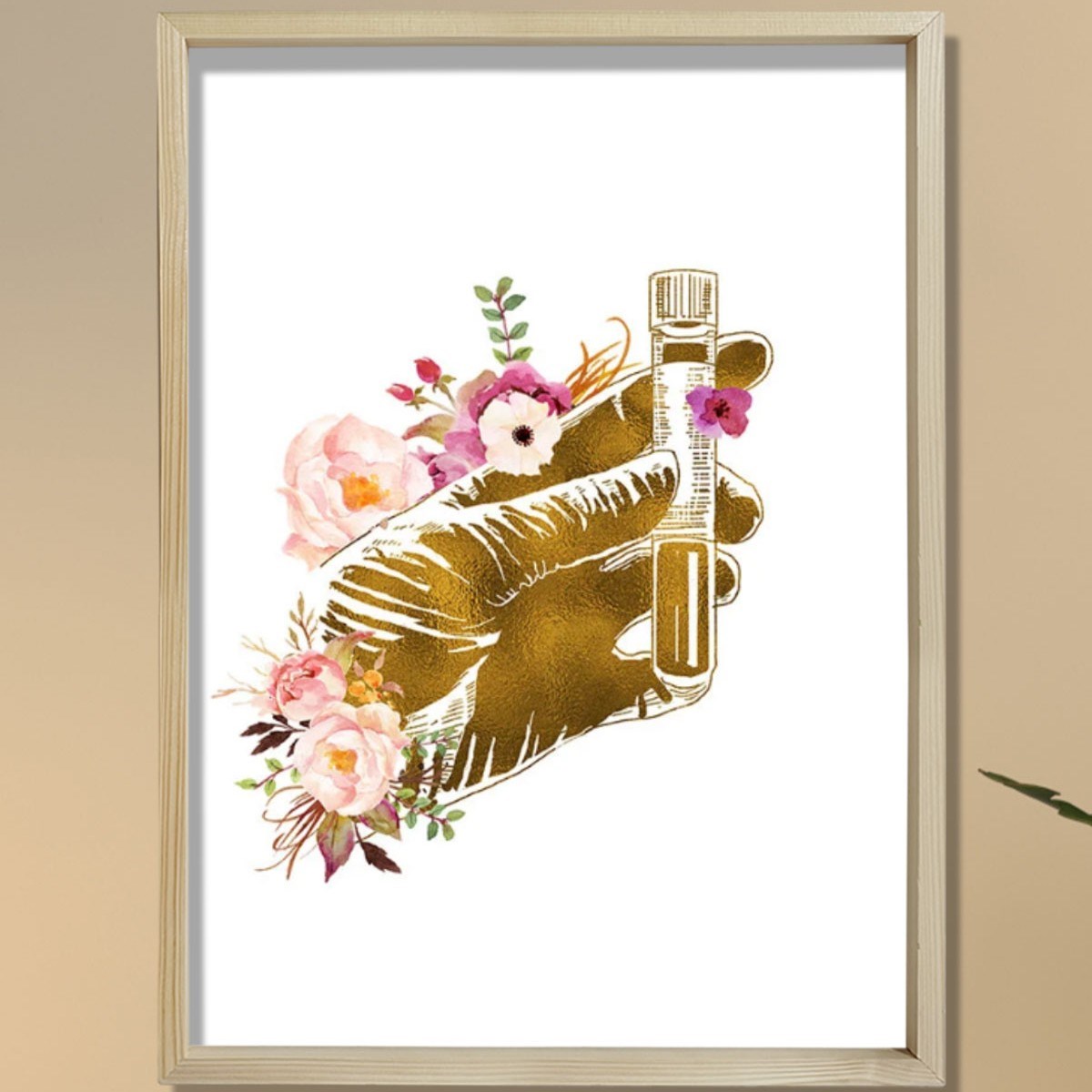 Test Tüpü Baskısı, Flebotomist Hediyesi, Med Tech Hediyesi