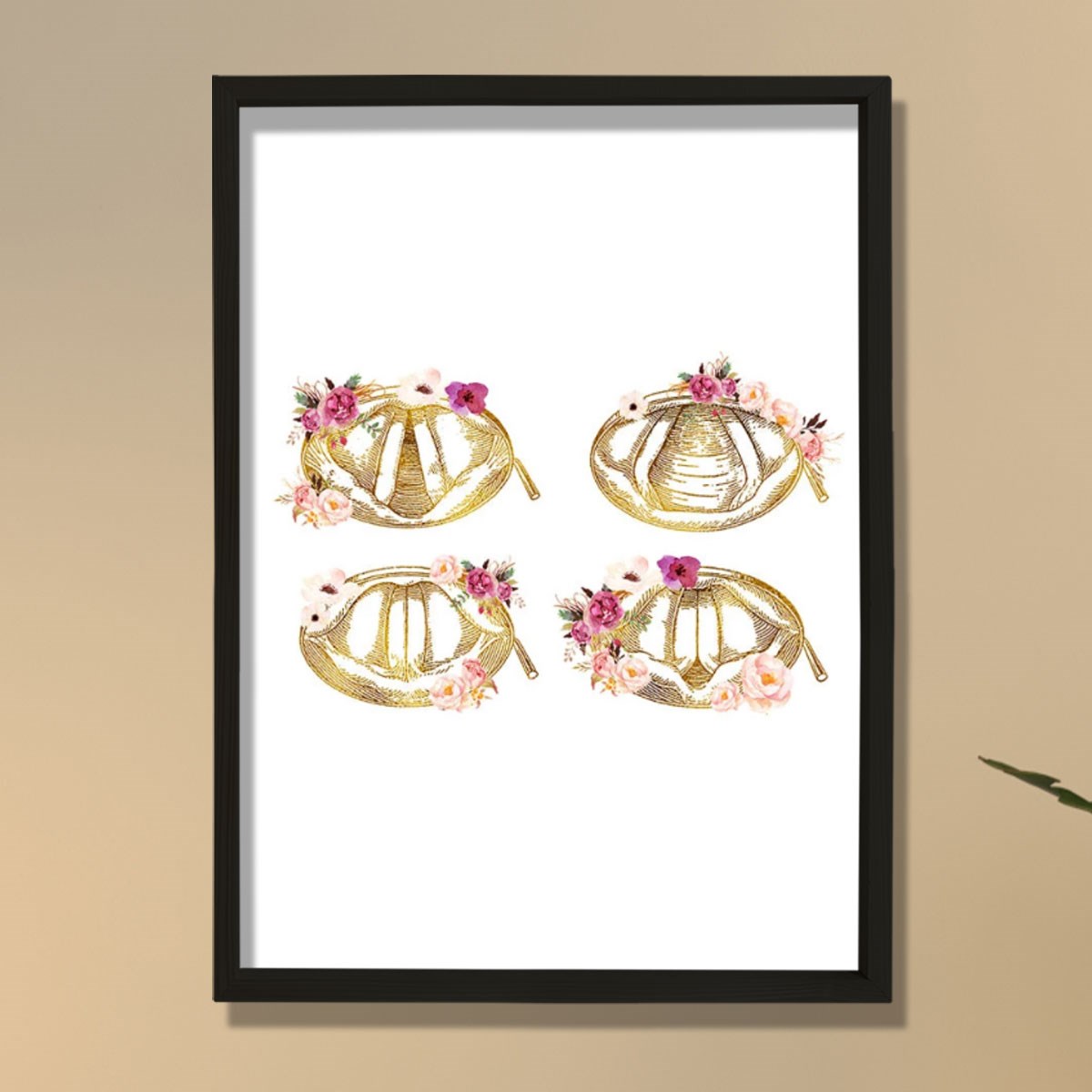 Vokal Kordlar, Anatomi Sanatı, Konuşma Terapisti Ofisi Duvar Dekoru