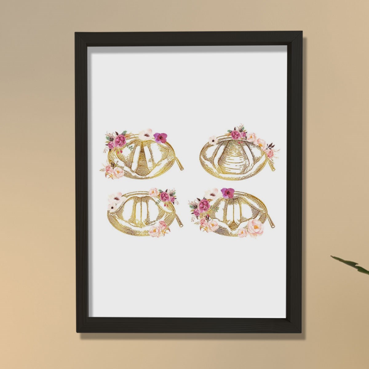 Vokal Kordlar, Anatomi Sanatı, Konuşma Terapisti Ofisi Duvar Dekoru