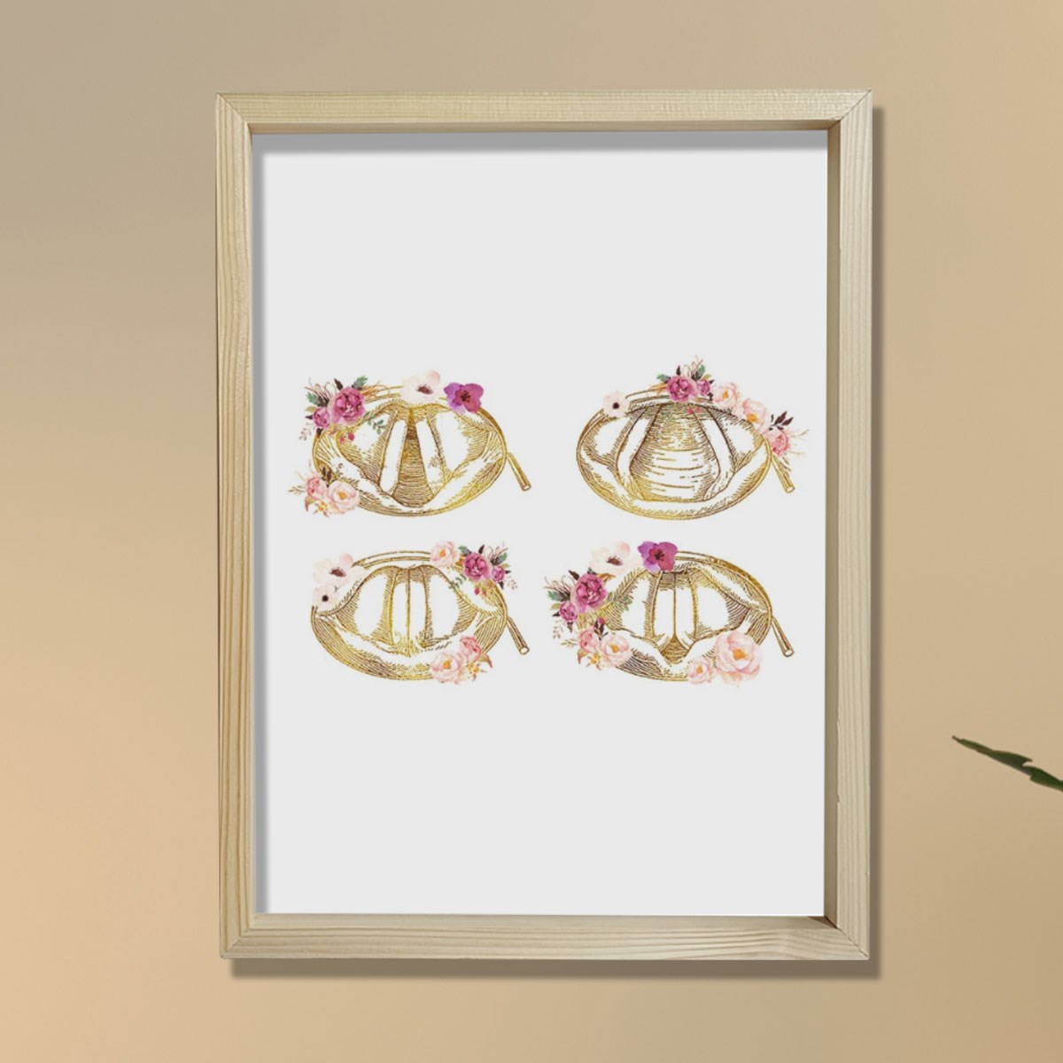 Vokal Kordlar, Anatomi Sanatı, Konuşma Terapisti Ofisi Duvar Dekoru