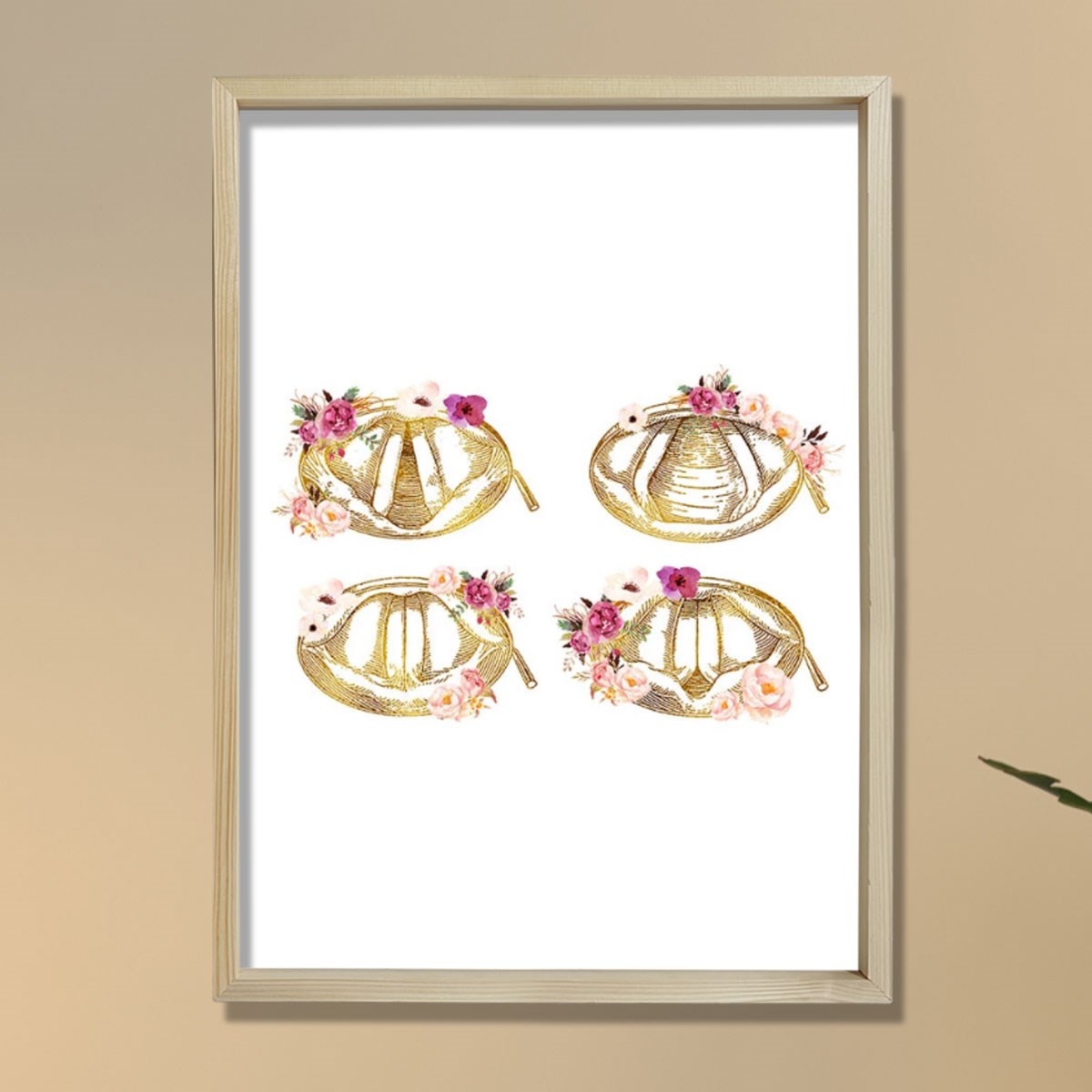 Vokal Kordlar, Anatomi Sanatı, Konuşma Terapisti Ofisi Duvar Dekoru