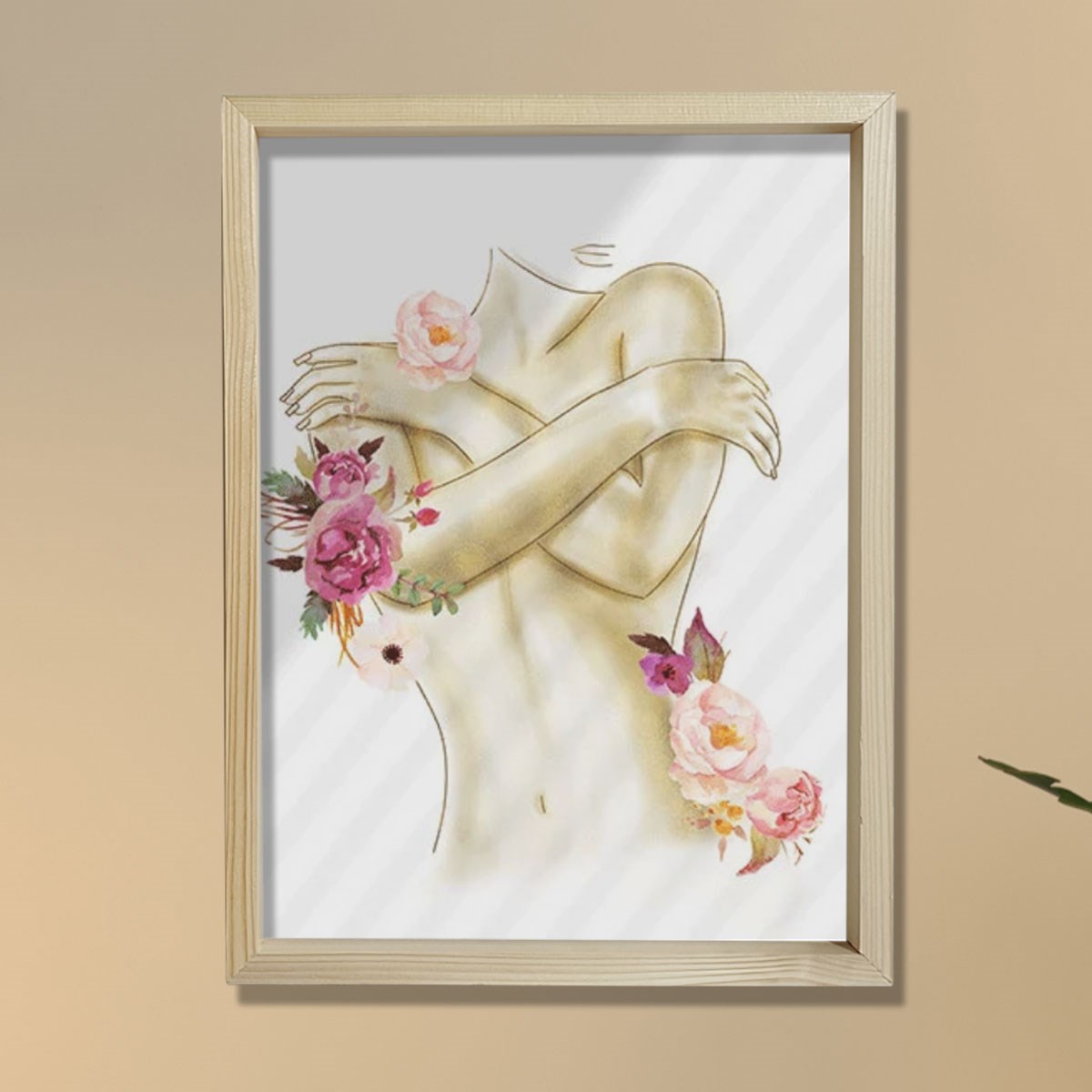 Vücut Şekillendirme Duvar Sanatı, Güzellik Salonu Dekoru