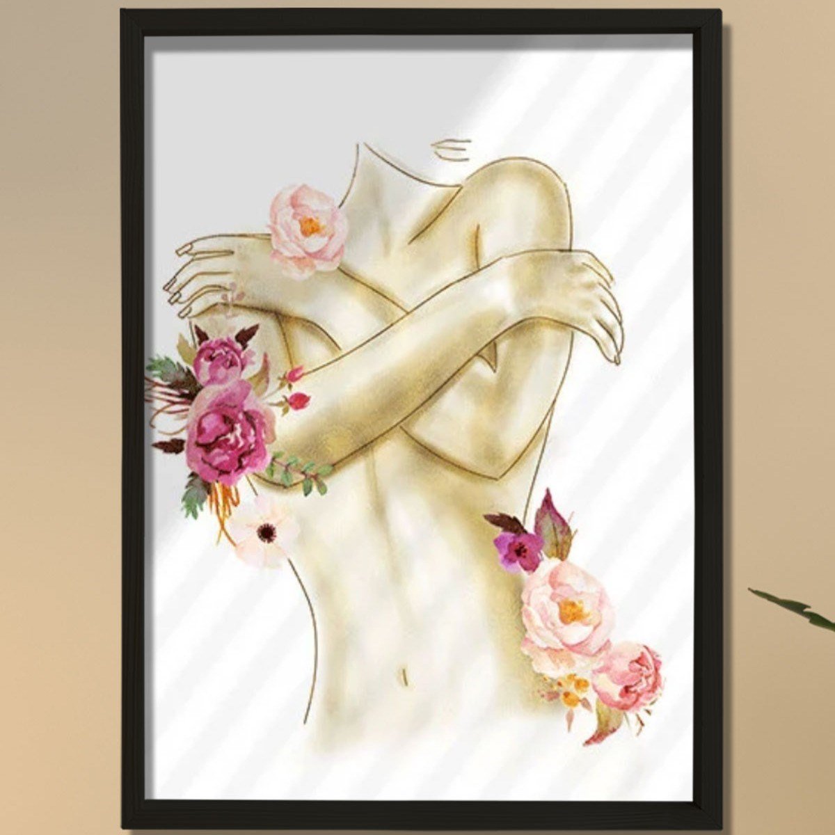 Vücut Şekillendirme Duvar Sanatı, Güzellik Salonu Dekoru