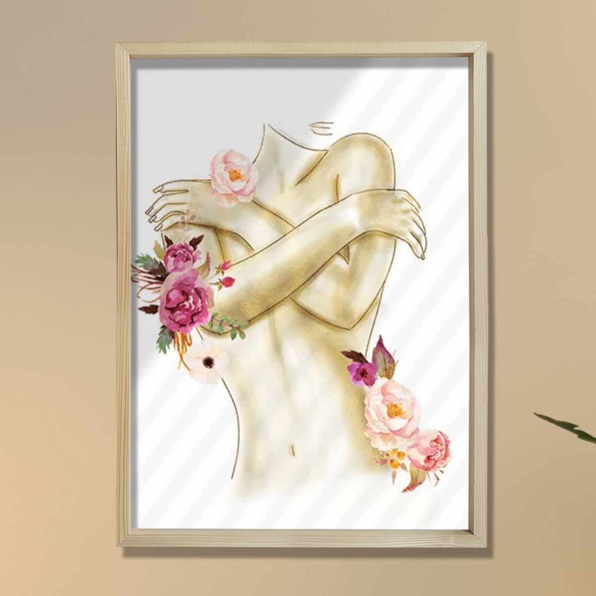 Vücut Şekillendirme Duvar Sanatı, Güzellik Salonu Dekoru