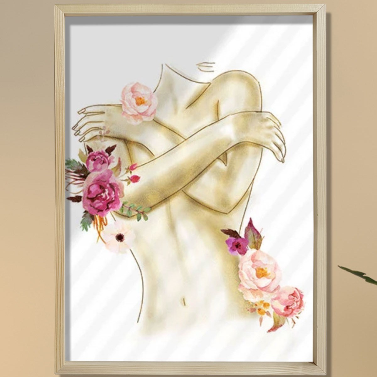 Vücut Şekillendirme Duvar Sanatı, Güzellik Salonu Dekoru