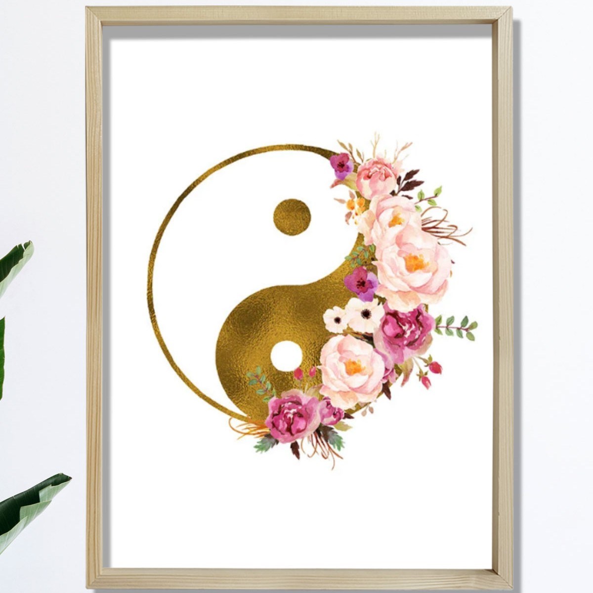 Yin Yang Baskı, Meditasyon Sanatı, Yin Yang Dekor