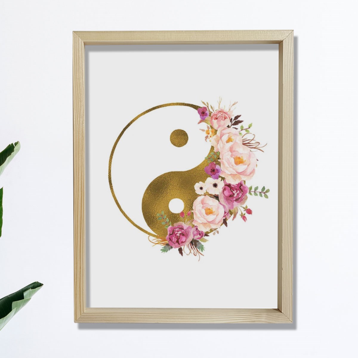 Yin Yang Baskı, Meditasyon Sanatı, Yin Yang Dekor