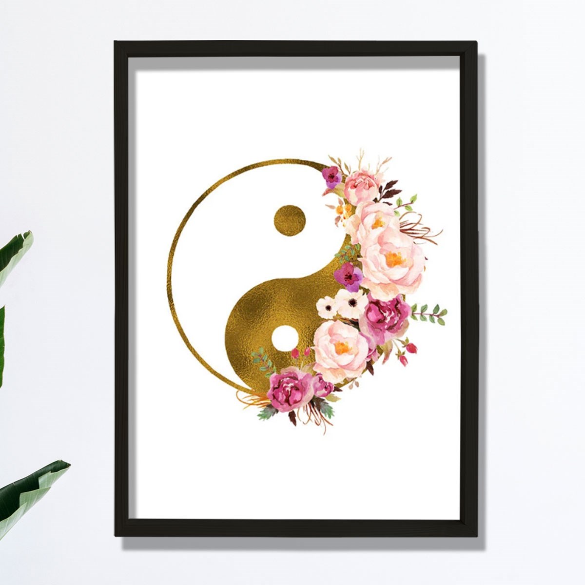 Yin Yang Baskı, Meditasyon Sanatı, Yin Yang Dekor