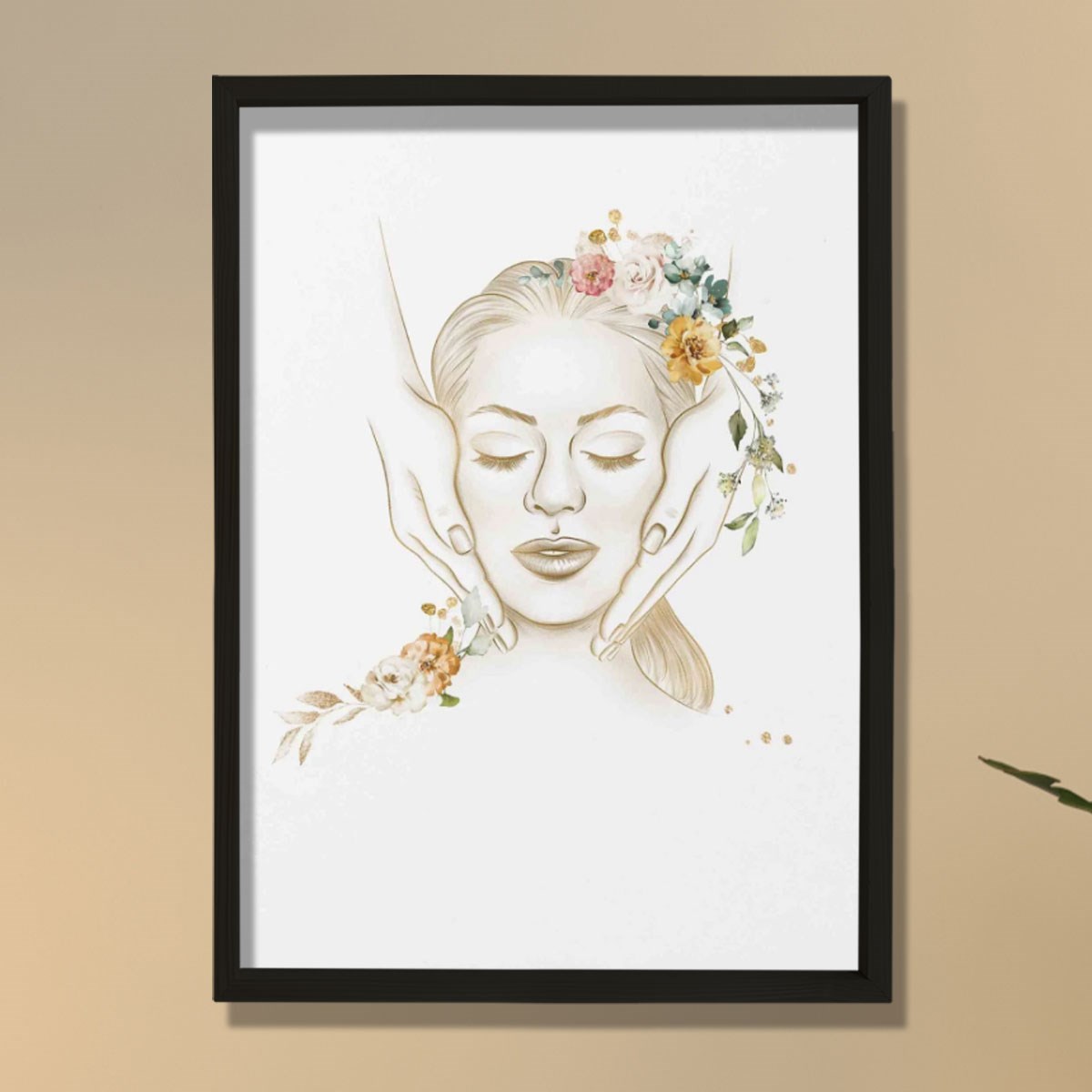 Yüz Bakımı, Estetisyen Duvar Sanatı, Plastik ve Estetik Cerrahı, Doktor Odası Duvar Tablosu