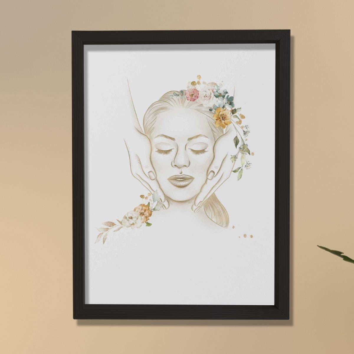 Yüz Bakımı, Estetisyen Duvar Sanatı, Plastik ve Estetik Cerrahı, Doktor Odası Duvar Tablosu