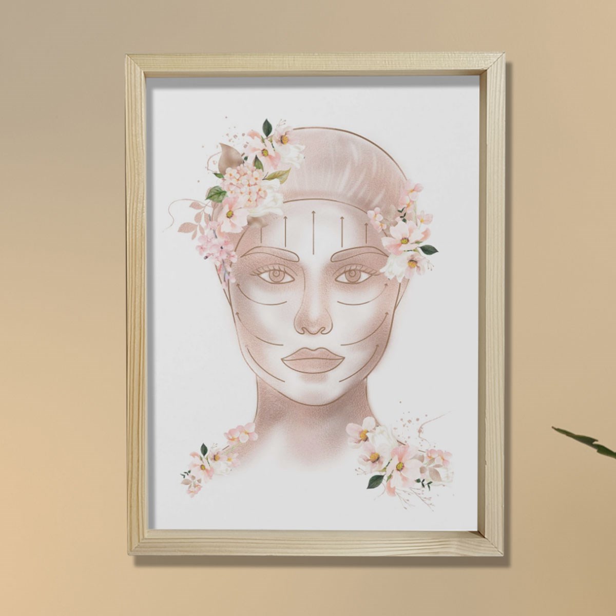 Yüz Germe, Rekonstrüktif Cerrahi, Plastik ve Estetik Cerrahı, Doktor Odası Duvar Tablosu