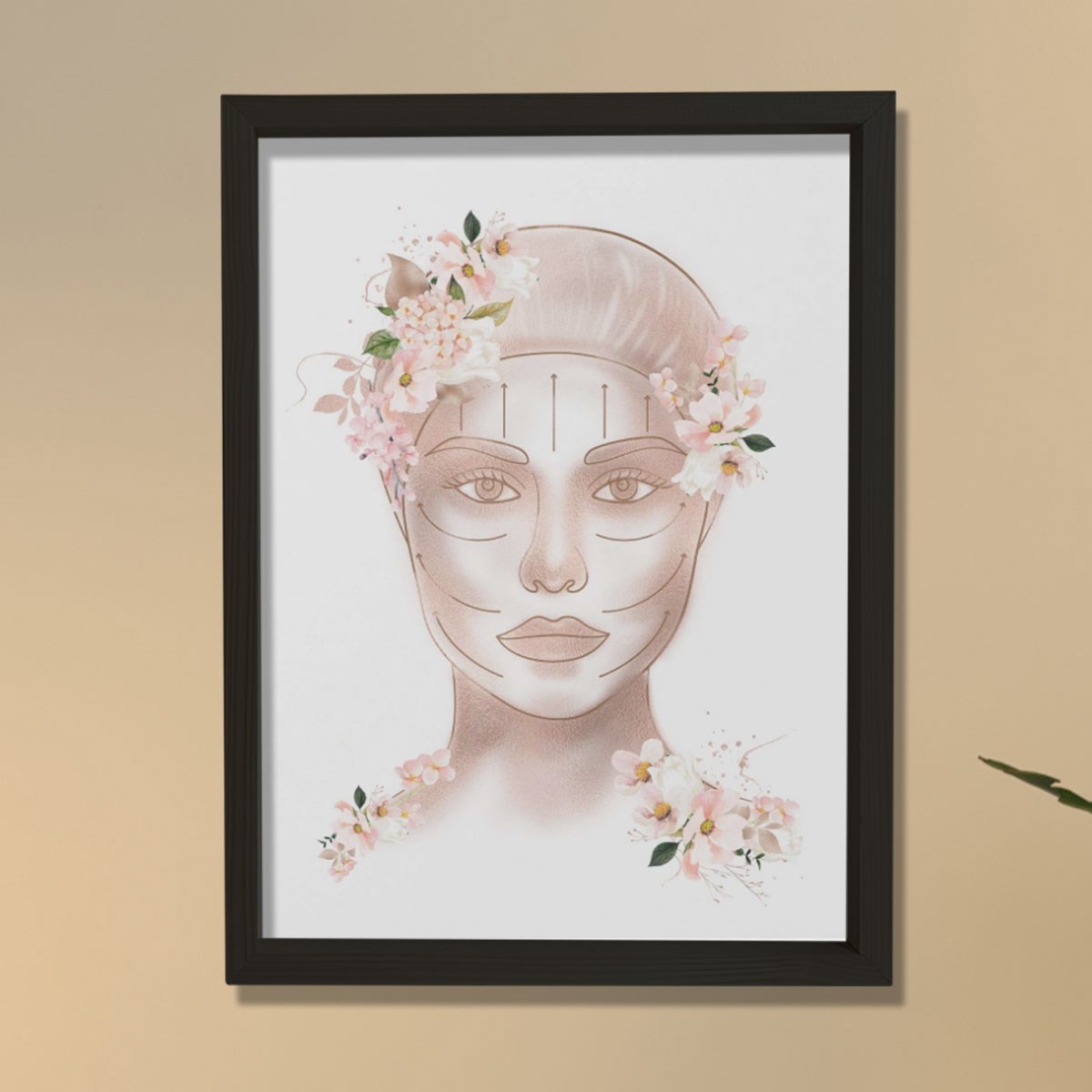 Yüz Germe, Rekonstrüktif Cerrahi, Plastik ve Estetik Cerrahı, Doktor Odası Duvar Tablosu