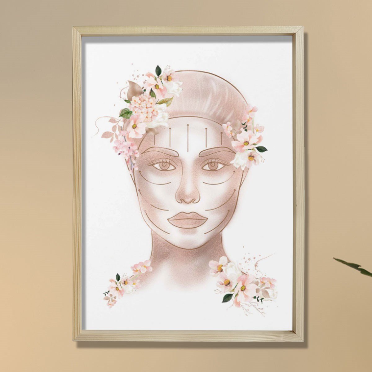 Yüz Germe, Rekonstrüktif Cerrahi, Plastik ve Estetik Cerrahı, Doktor Odası Duvar Tablosu