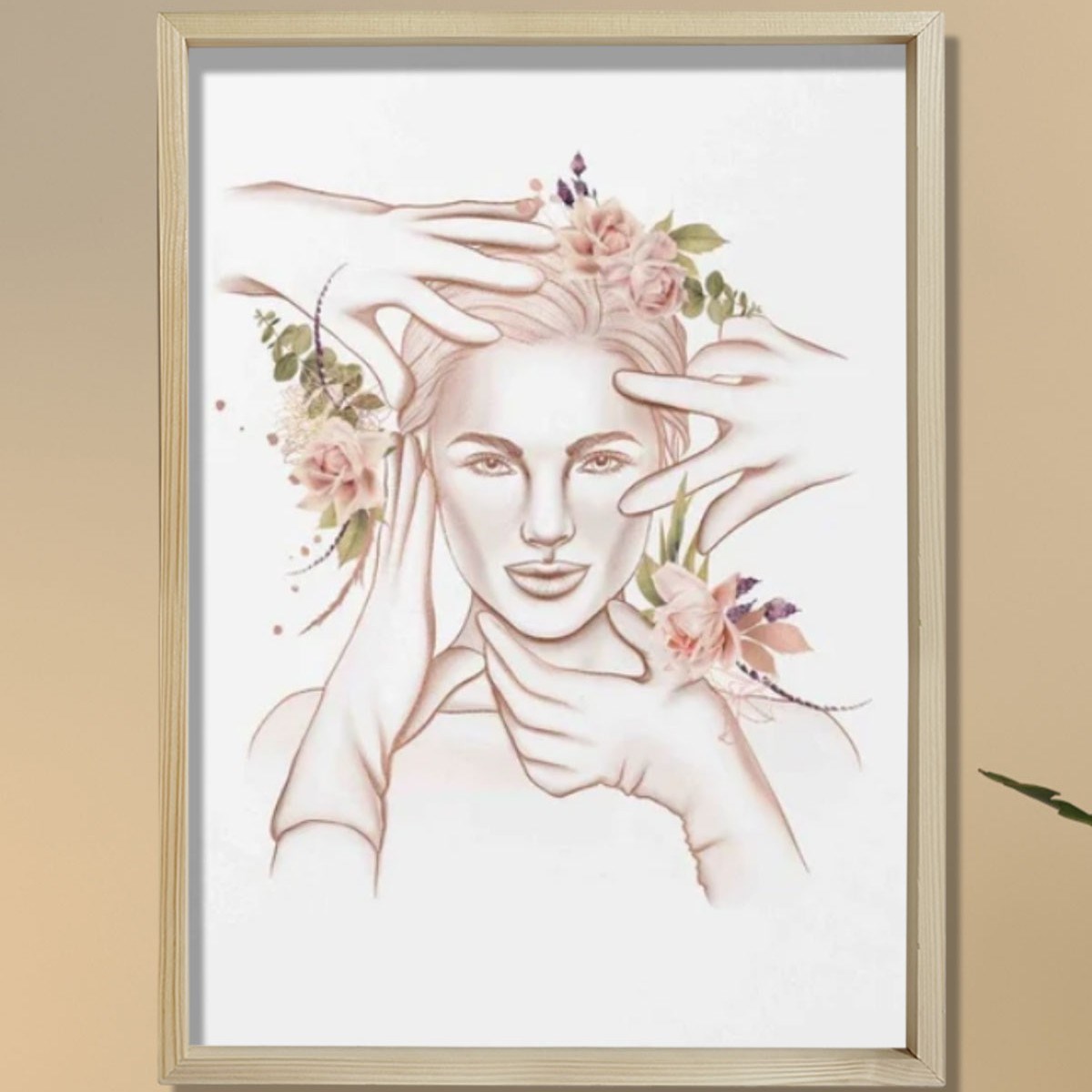 Yüz İşlemleri, Fraxel Lazer, Botox, Dolgu, Plastik ve Estetik Cerrahı, Doktor Odası Duvar Tablosu