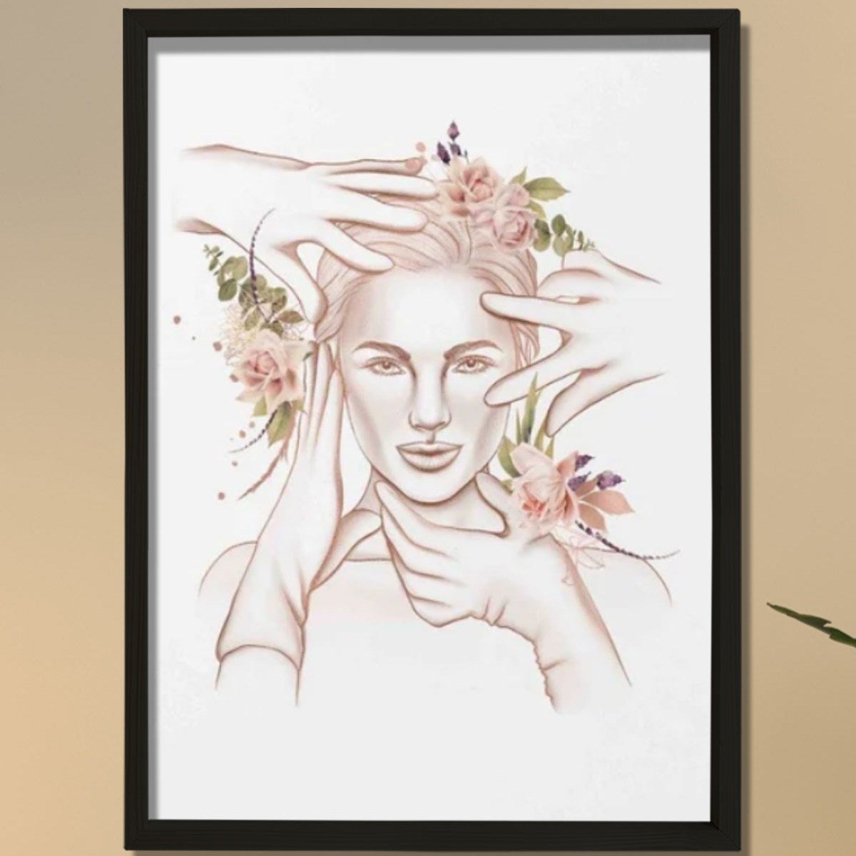 Yüz İşlemleri, Fraxel Lazer, Botox, Dolgu, Plastik ve Estetik Cerrahı, Doktor Odası Duvar Tablosu