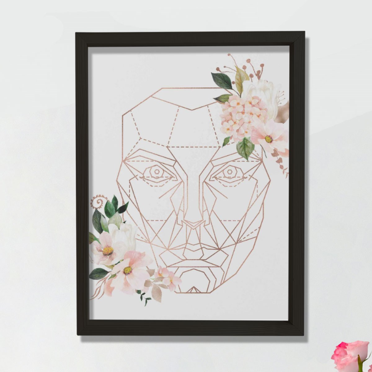 Yüz Mükemmelliği, Yüz Şekli, Güzellik Oranı, Plastik ve Estetik Cerrahı, Doktor Odası Duvar Tablosu