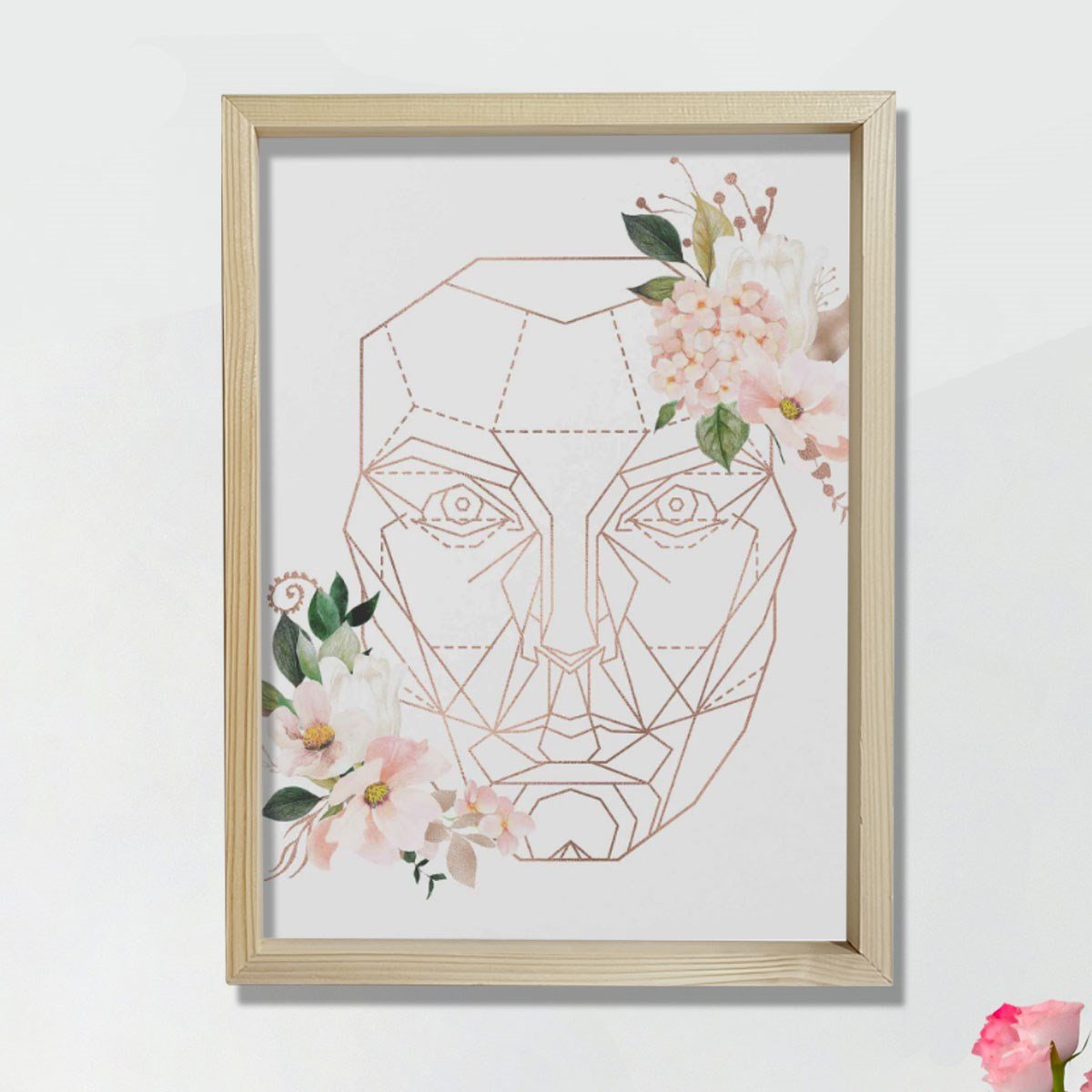 Yüz Mükemmelliği, Yüz Şekli, Güzellik Oranı, Plastik ve Estetik Cerrahı, Doktor Odası Duvar Tablosu