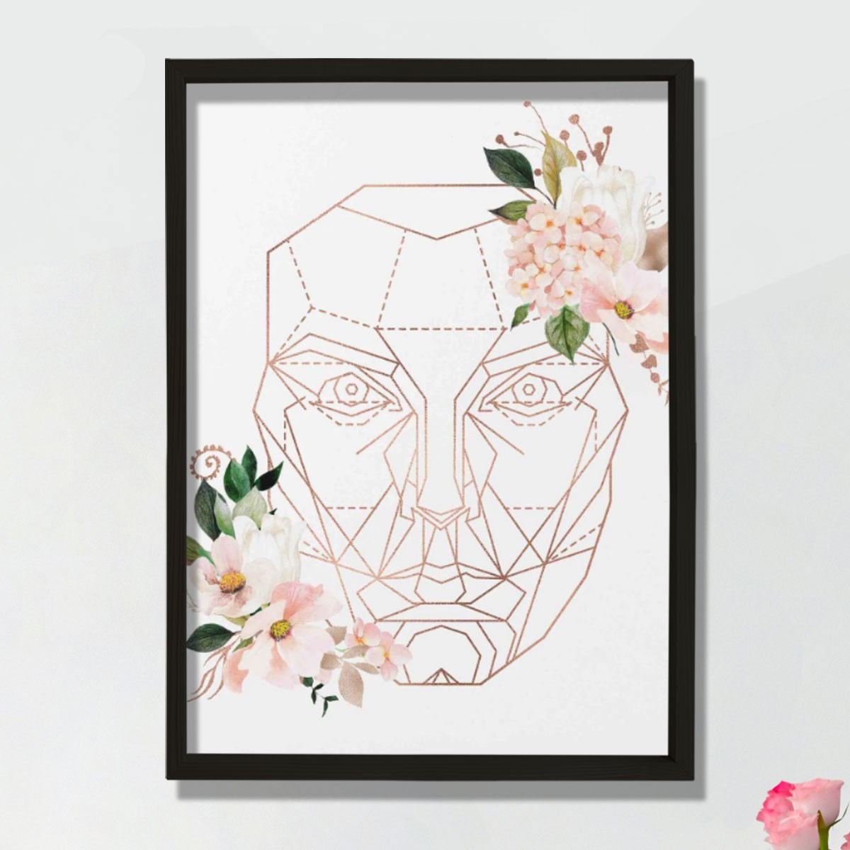 Yüz Mükemmelliği, Yüz Şekli, Güzellik Oranı, Plastik ve Estetik Cerrahı, Doktor Odası Duvar Tablosu