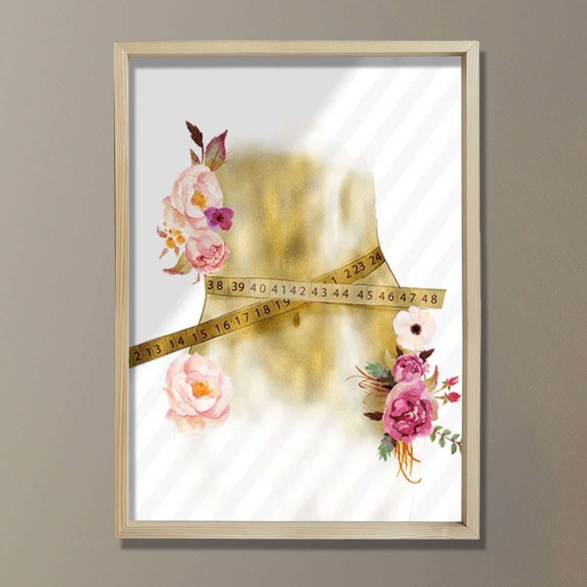 Zayıflama Merkezi Sanatı, Vücut Şekillendirme Baskısı, Estetisyen Sanatı, Diyetisyen Ofis Dekoru