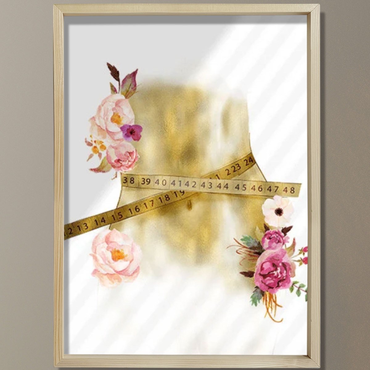 Zayıflama Merkezi Sanatı, Vücut Şekillendirme Baskısı, Estetisyen Sanatı, Diyetisyen Ofis Dekoru