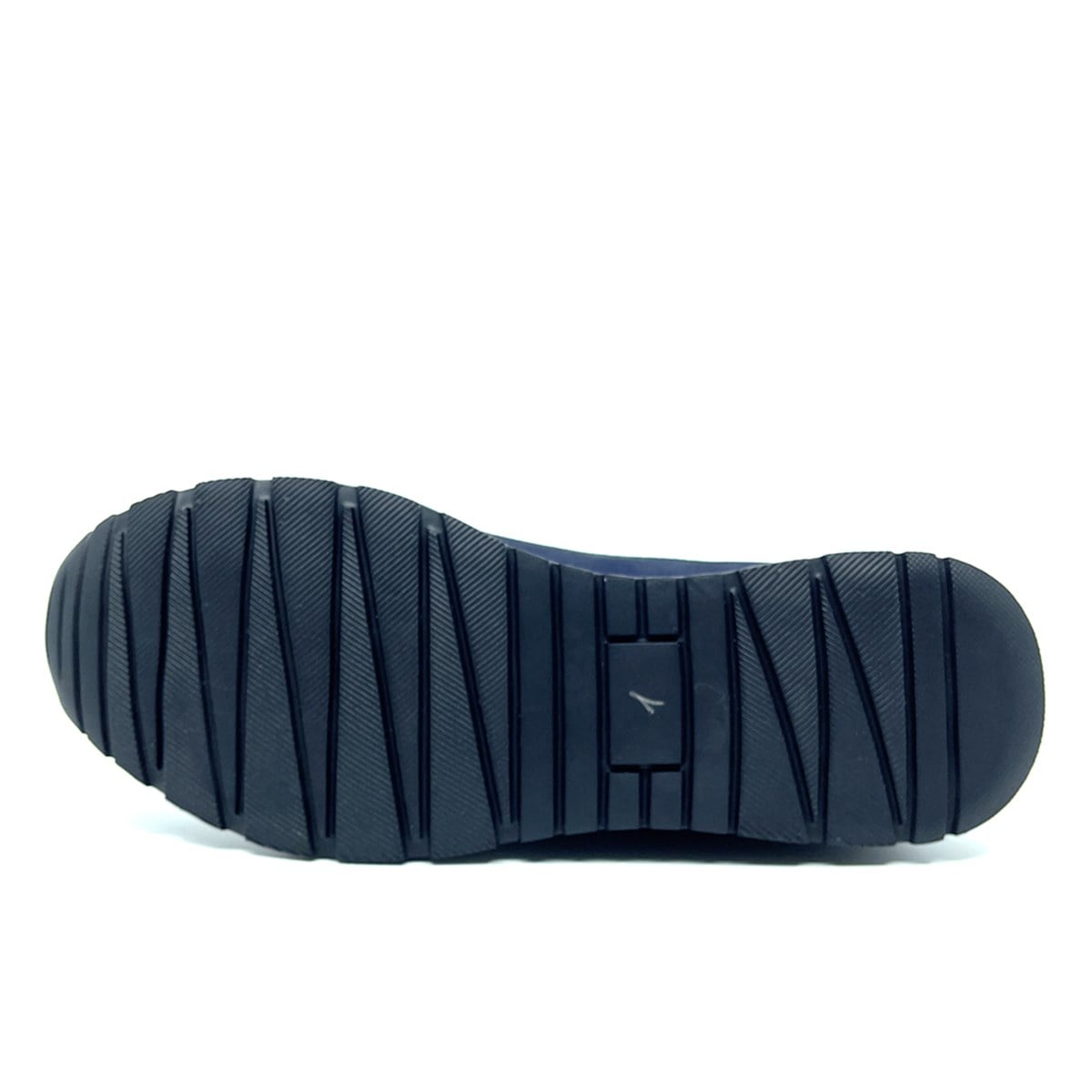 Fosco Hakiki Deri Nubuk Lacivert Sneaker Erkek Ayakkabı 2721 49