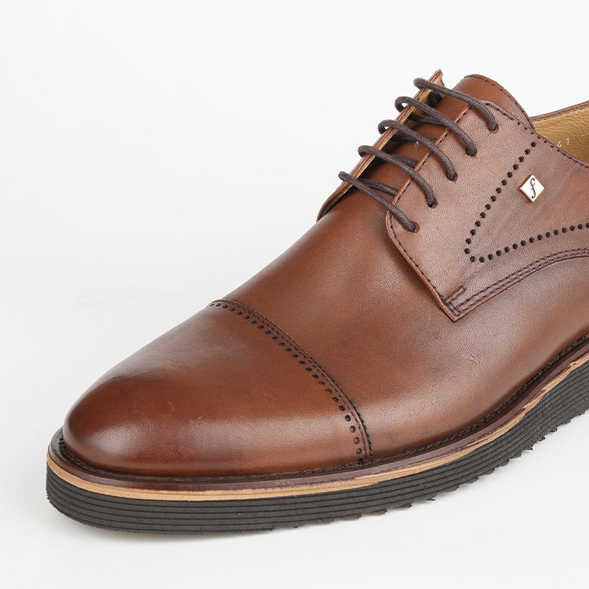 Fosco Hakiki Deri Taba Günlük Erkek Ayakkabı 29828 45