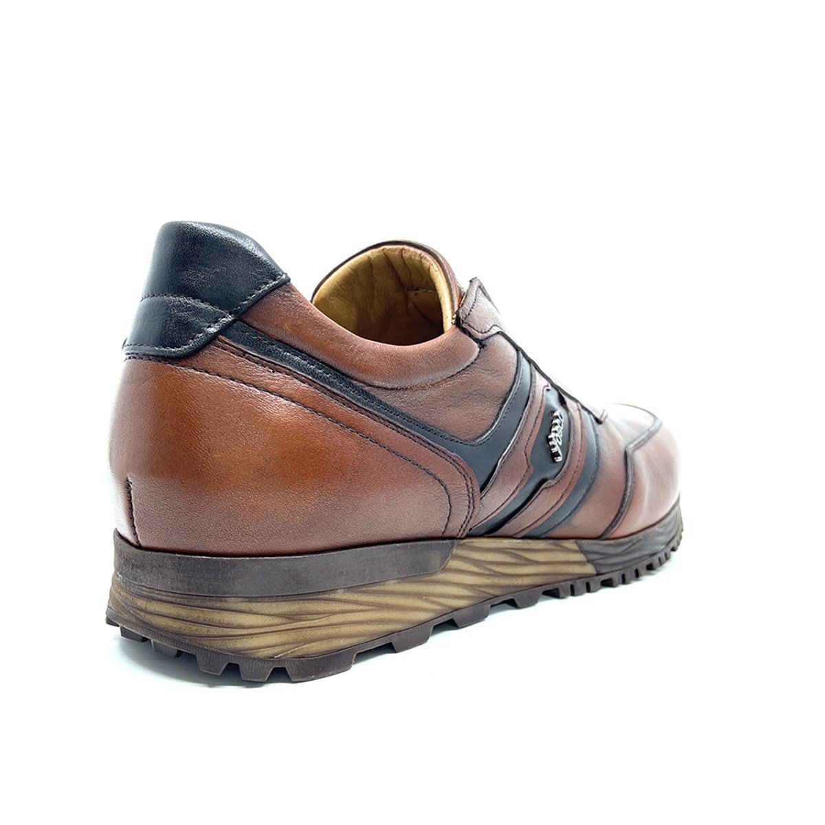 Fosco Hakiki Deri Taba Sneaker Erkek Ayakkabı 2544 686 305