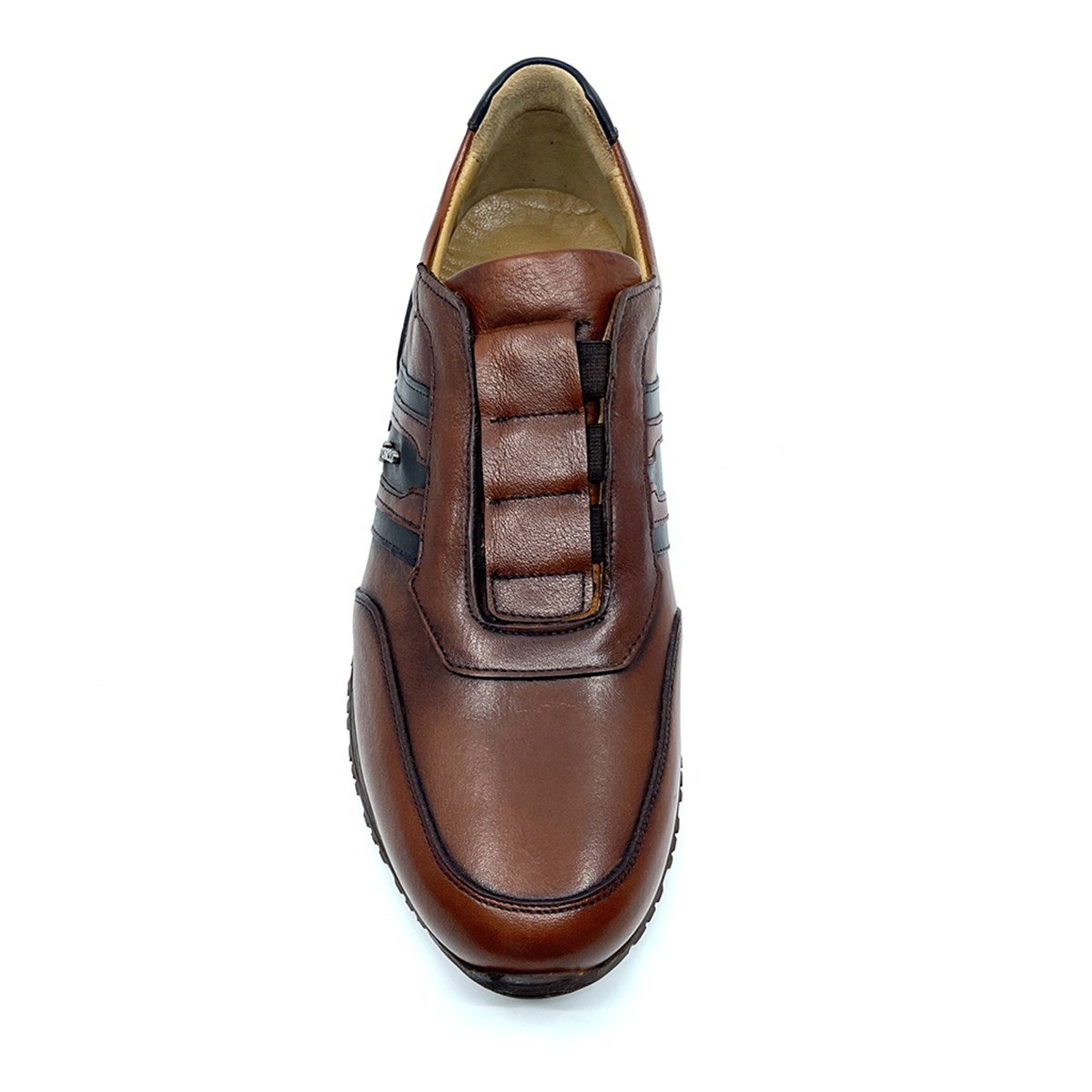 Fosco Hakiki Deri Taba Sneaker Erkek Ayakkabı 2544 686 305