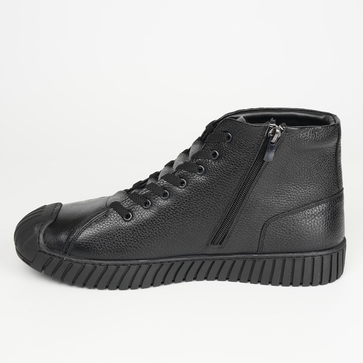 Fosco Hakiki Deri Termo Taban Erkek Bot Siyah 3191 551