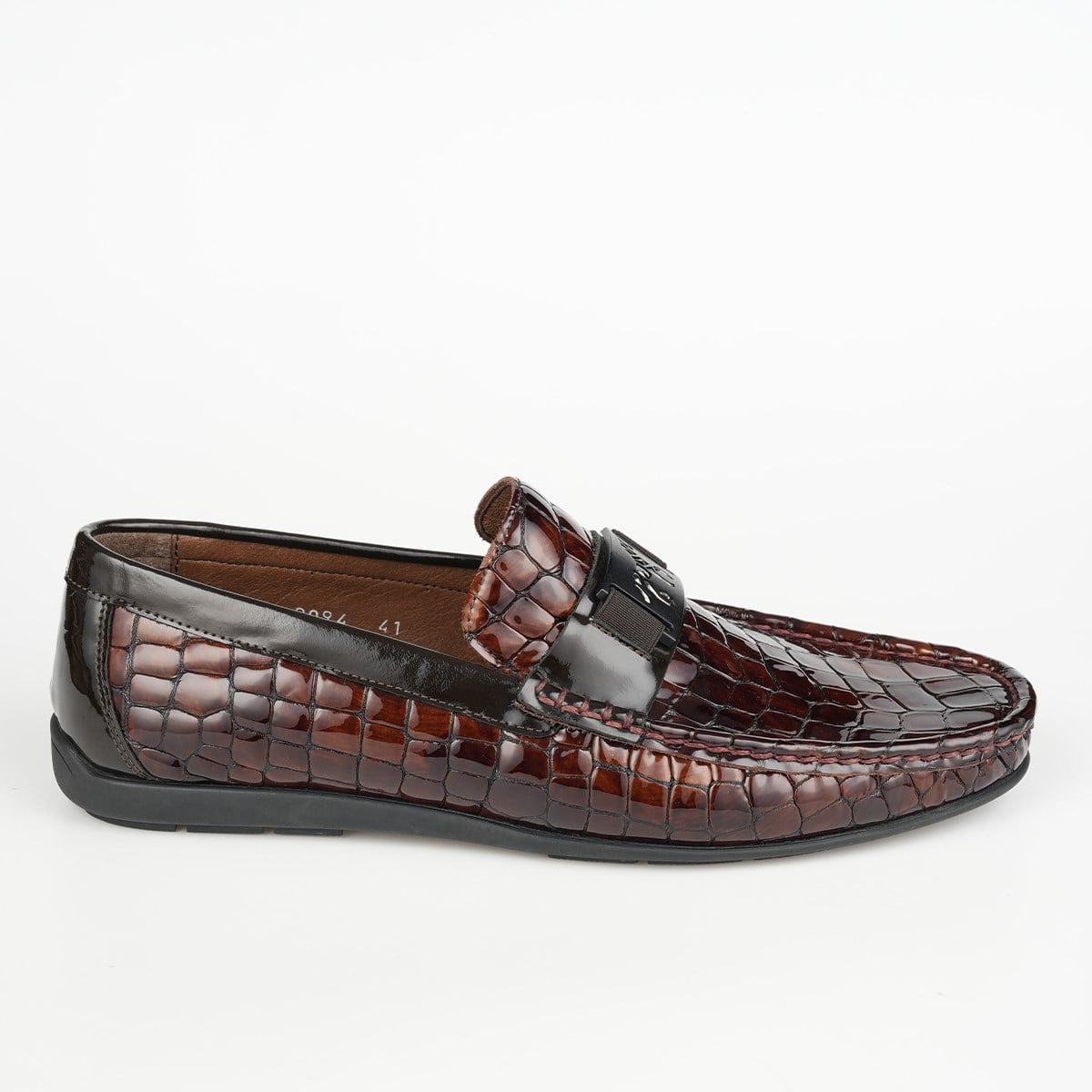 Fosco Kahve Hakiki Deri Erkek Loafer - Rok Ayakkabı 2094 589 430