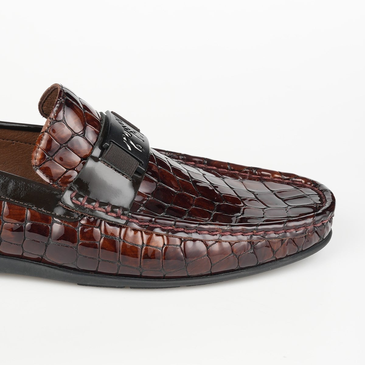 Fosco Kahve Hakiki Deri Erkek Loafer - Rok Ayakkabı 2094 589 430
