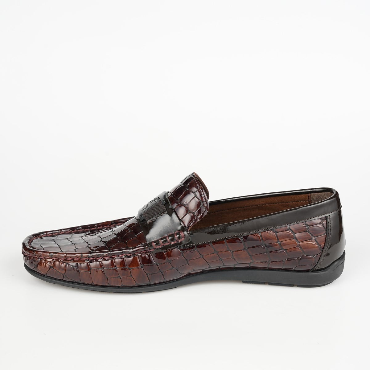 Fosco Kahve Hakiki Deri Erkek Loafer - Rok Ayakkabı 2094 589 430