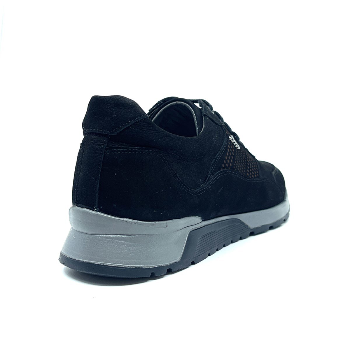 Fosco Nubuk Deri Siyah Sneaker Erkek Ayakkabı 2721 983 