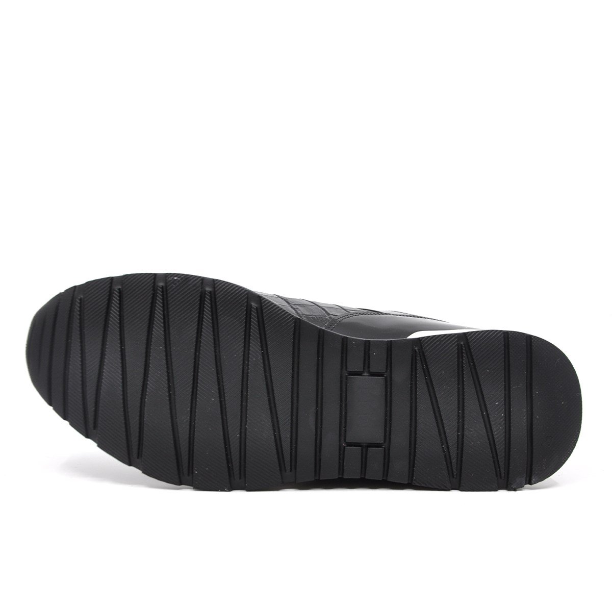 Fosco Rugan Deri Siyah Erkek Sneaker Ayakkabı 2515 430 888