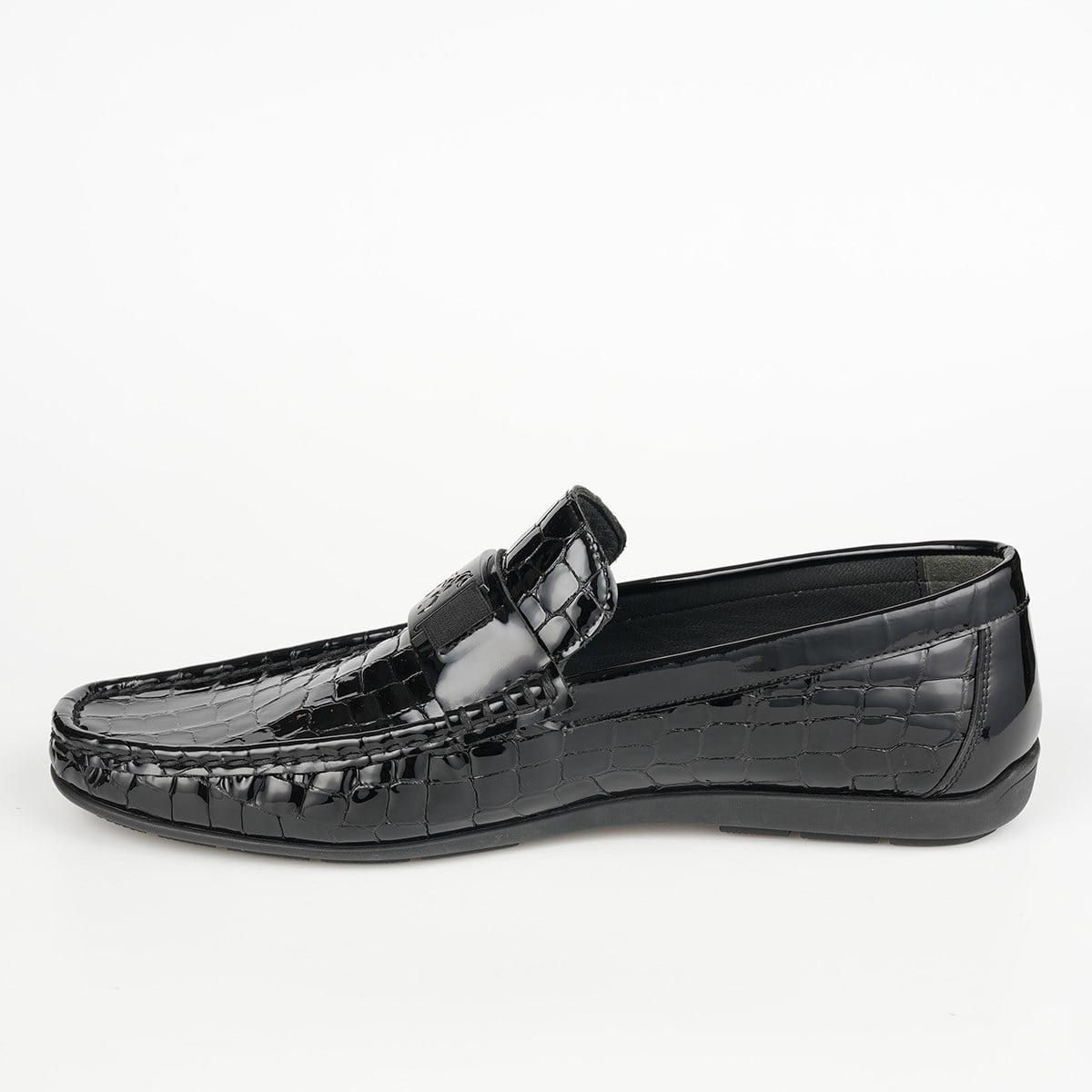 Fosco Siyah Hakiki Deri Erkek Loafer - Rok Ayakkabı 2094 589 430