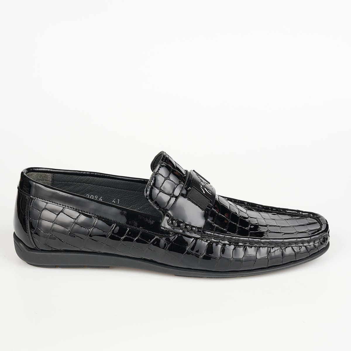 Fosco Siyah Hakiki Deri Erkek Loafer - Rok Ayakkabı 2094 589 430