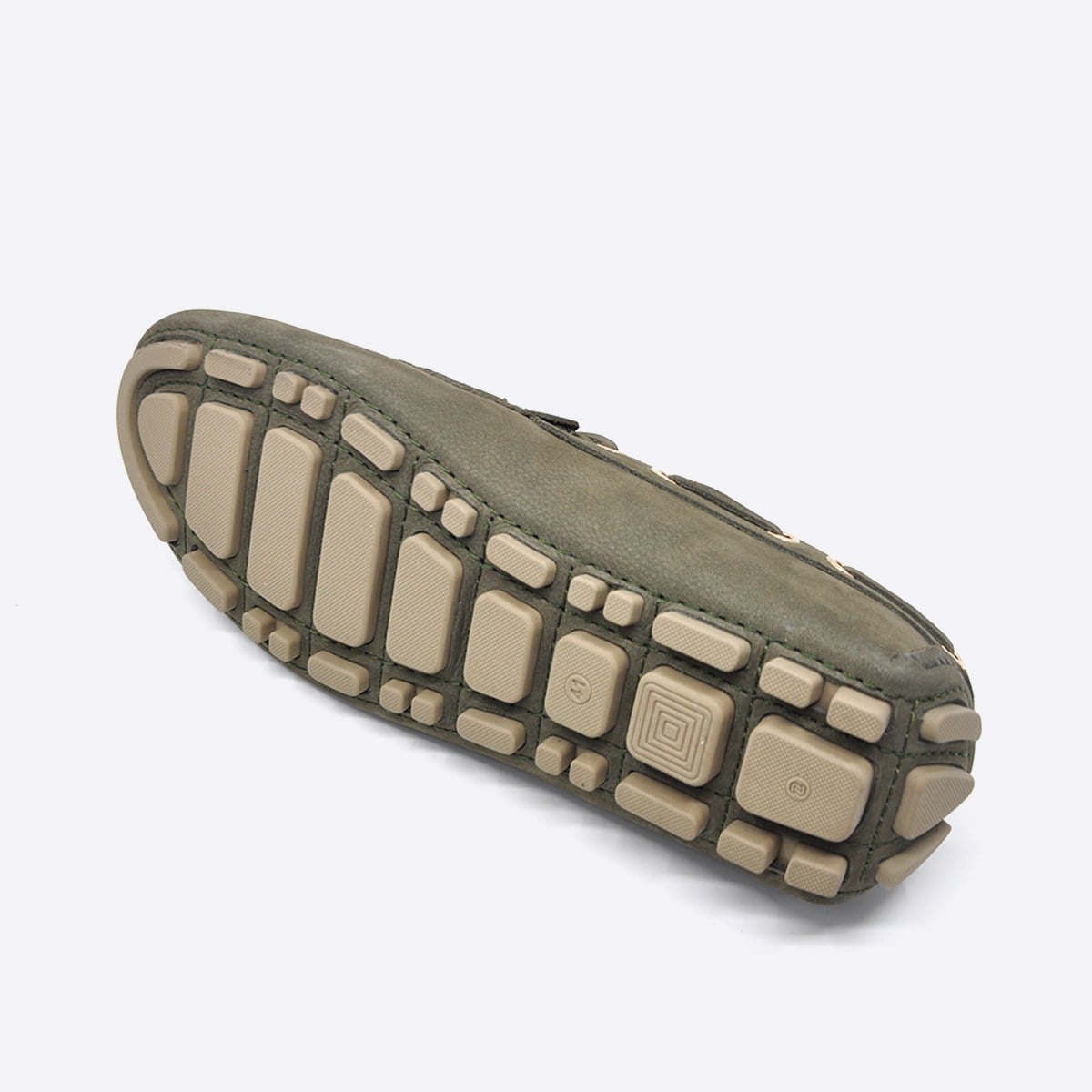 Fosco Yazlık Loafer Erkek Ayakkabı Nubuk Haki 9845