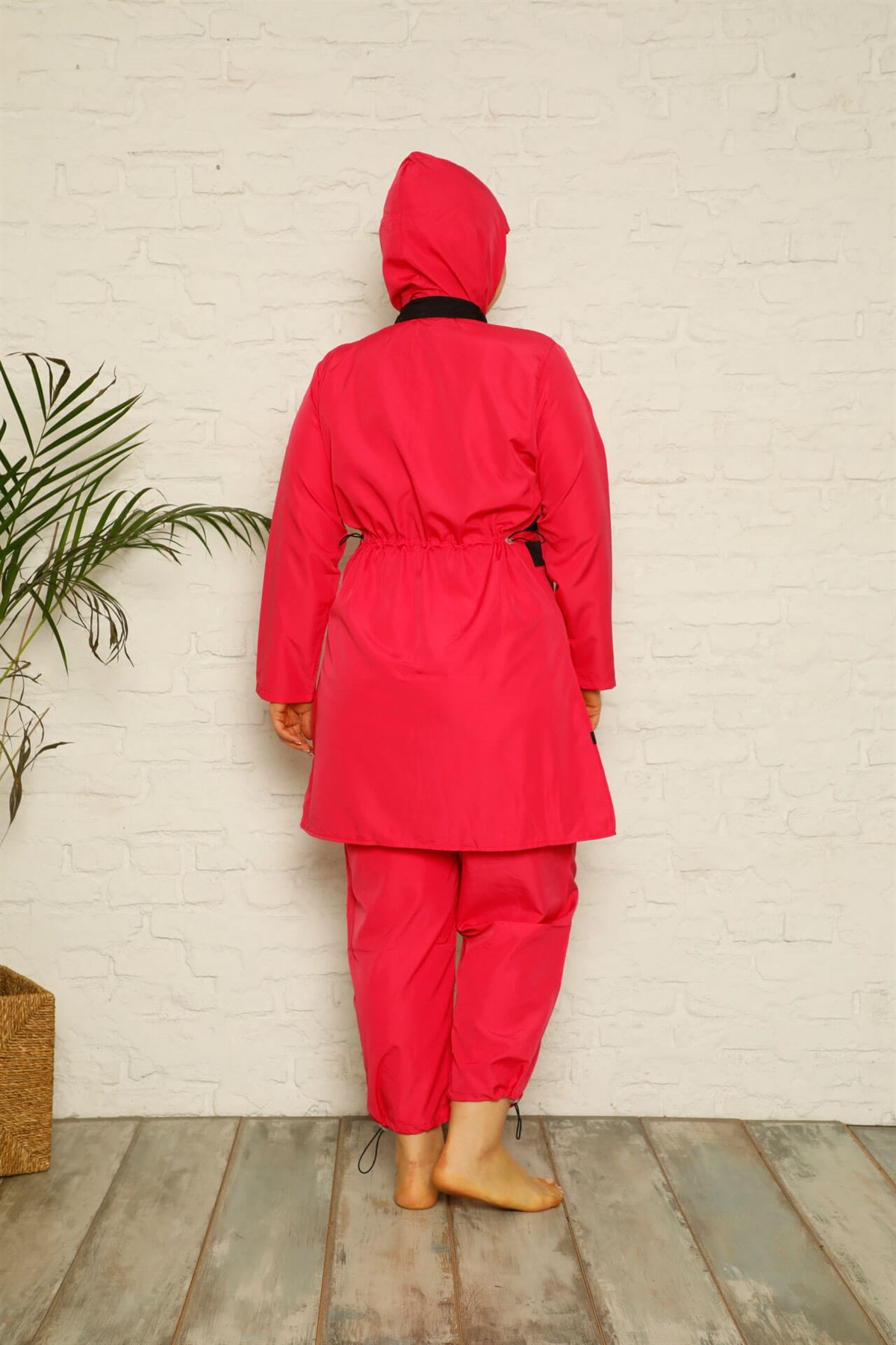 Akbeniz  Tam Tesettür Büyük Beden Mayo 28167