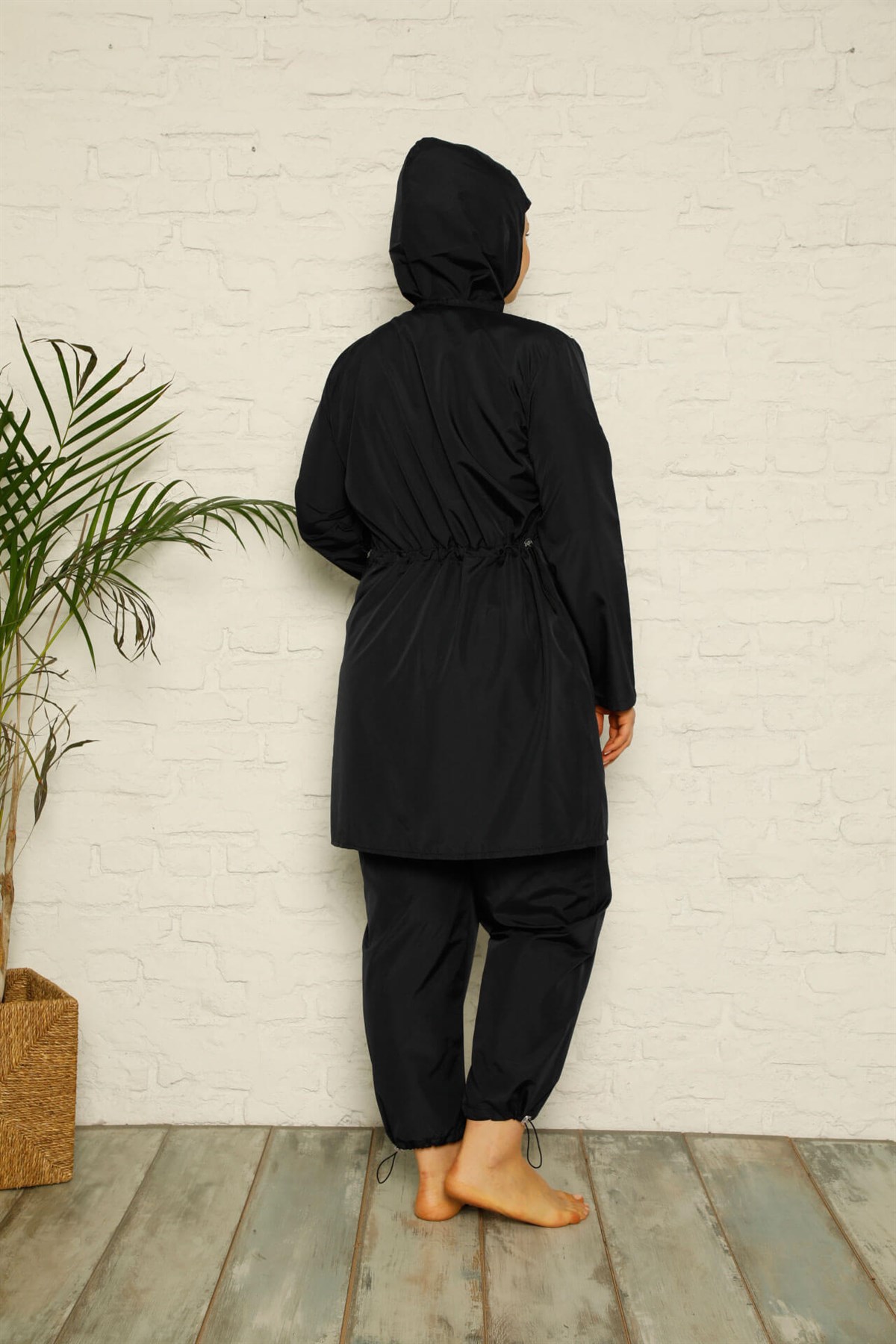 Akbeniz  Tam Tesettür Büyük Beden Mayo 28165