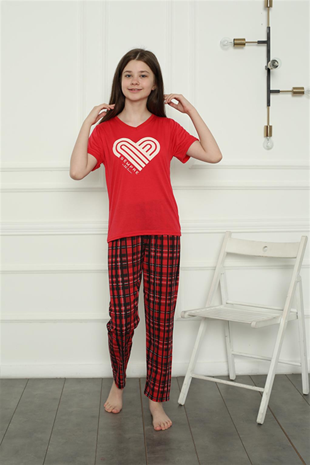 Akbeniz Aile Penye Pijama Takım (anne - kız ) 50114 Ayrı Ayrı Satılır . Fiyatları Farklıdır